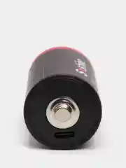 Черный батарейки аккумуляторные D R20 Soshine 1,5V, 6000 mWh/4000 mAh, со встроенным Type-C, ЗУ