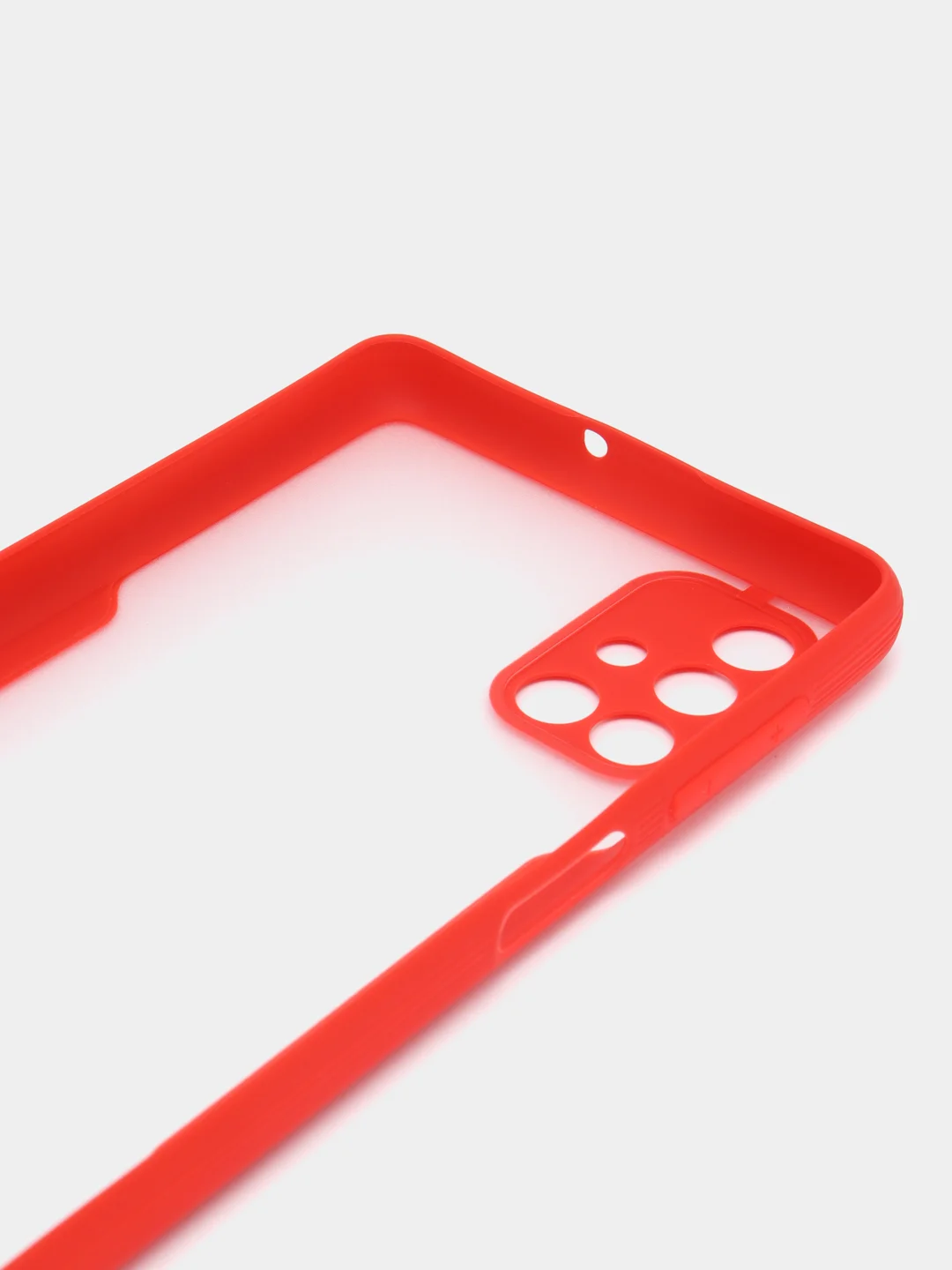 Красный чехол Bubble Slim Case для Samsung S21/ S21 PLUS/ S21 ULTRA/ M31/ M51