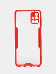 Красный чехол Bubble Slim Case для Samsung S21/ S21 PLUS/ S21 ULTRA/ M31/ M51