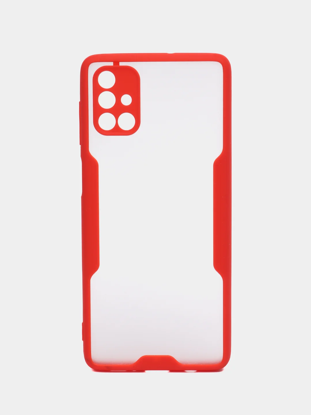 Красный чехол Bubble Slim Case для Samsung S21/ S21 PLUS/ S21 ULTRA/ M31/ M51