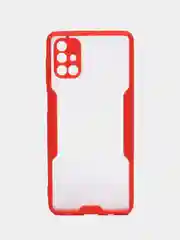 Красный чехол Bubble Slim Case для Samsung S21/ S21 PLUS/ S21 ULTRA/ M31/ M51