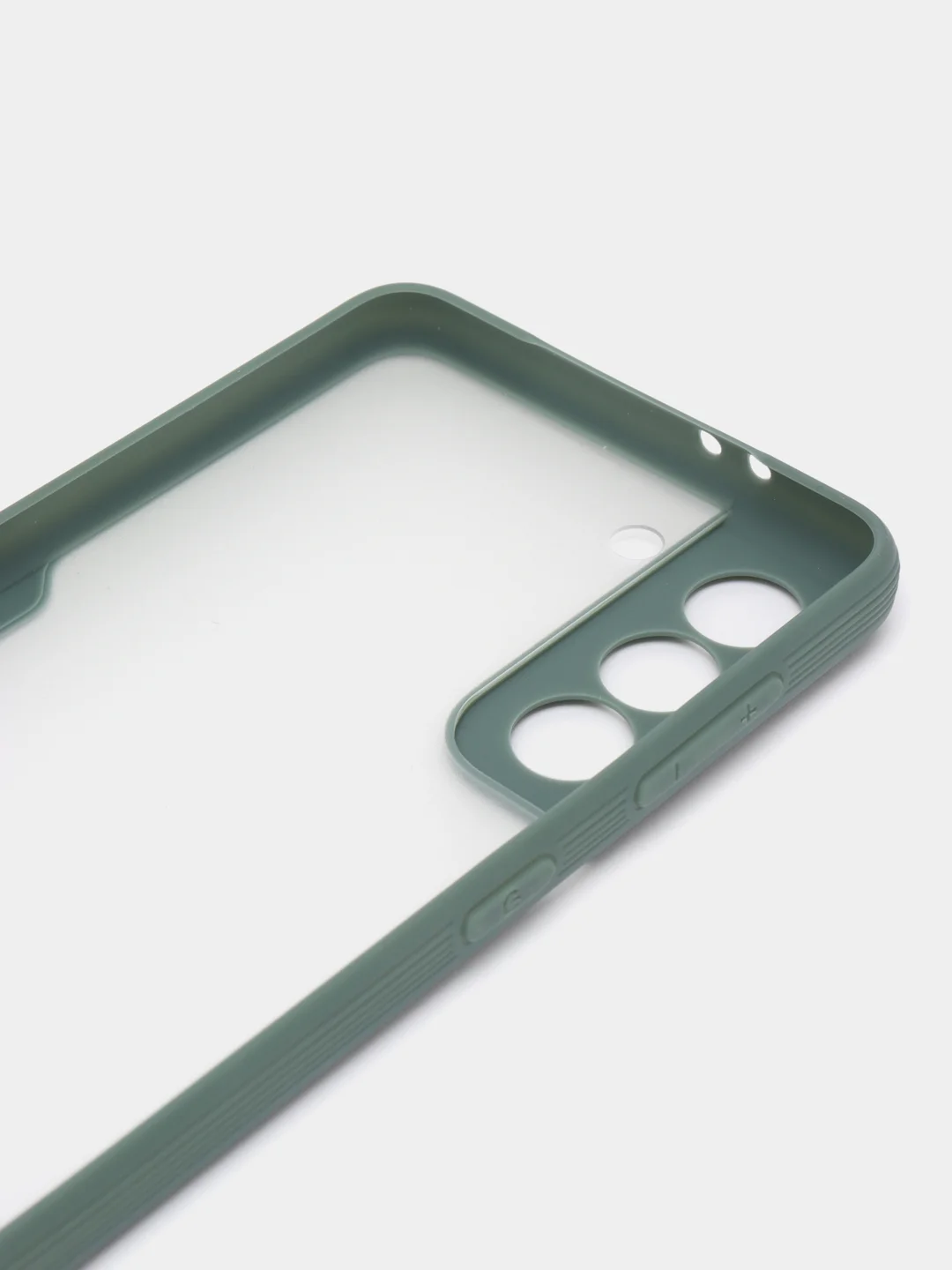 Хаки чехол Bubble Slim Case для Samsung S21/ S21 Plus/ S21 Ultra/ M31/ M51