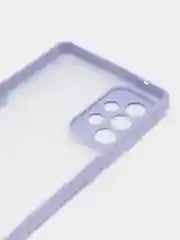 Сиреневый чехол Bubble Slim Case для Samsung a01core/A02/A10/A11/A21S/A22/A32/A50/A51/A52/A71/A72