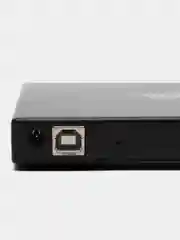 Внешний дисковод CD DVD - USB 2.0 - оптический привод для ноутбука, компьютера портативный