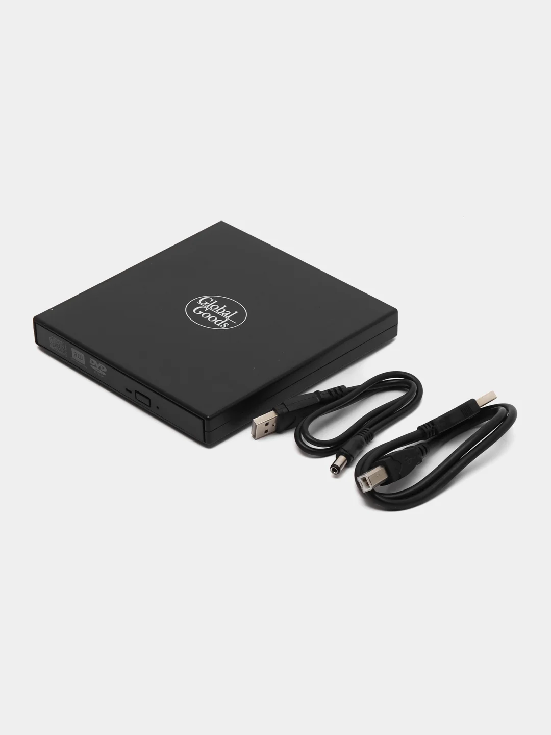 Внешний дисковод CD DVD - USB 2.0 - оптический привод для ноутбука, компьютера портативный