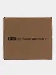 Внешний дисковод CD DVD - USB 2.0 - оптический привод для ноутбука, компьютера портативный