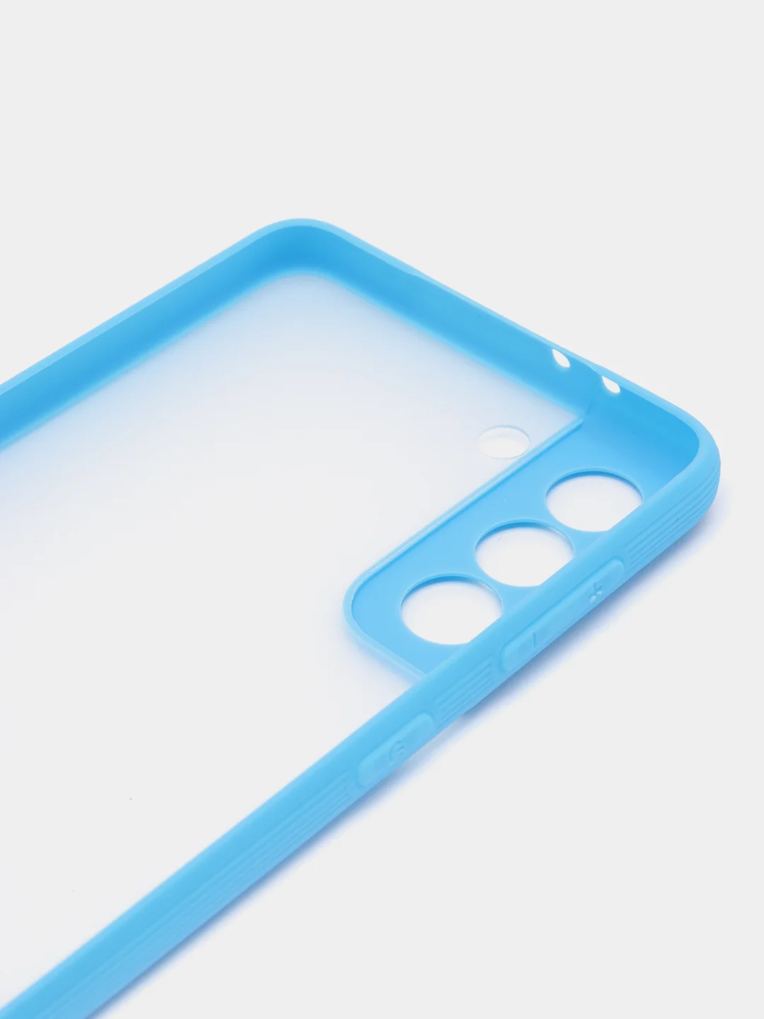 Голубой чехол Bubble Slim Case для Samsung S21/ S21 PLUS/ S21 ULTRA/ M31/ M51