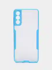 Голубой чехол Bubble Slim Case для Samsung S21/ S21 PLUS/ S21 ULTRA/ M31/ M51