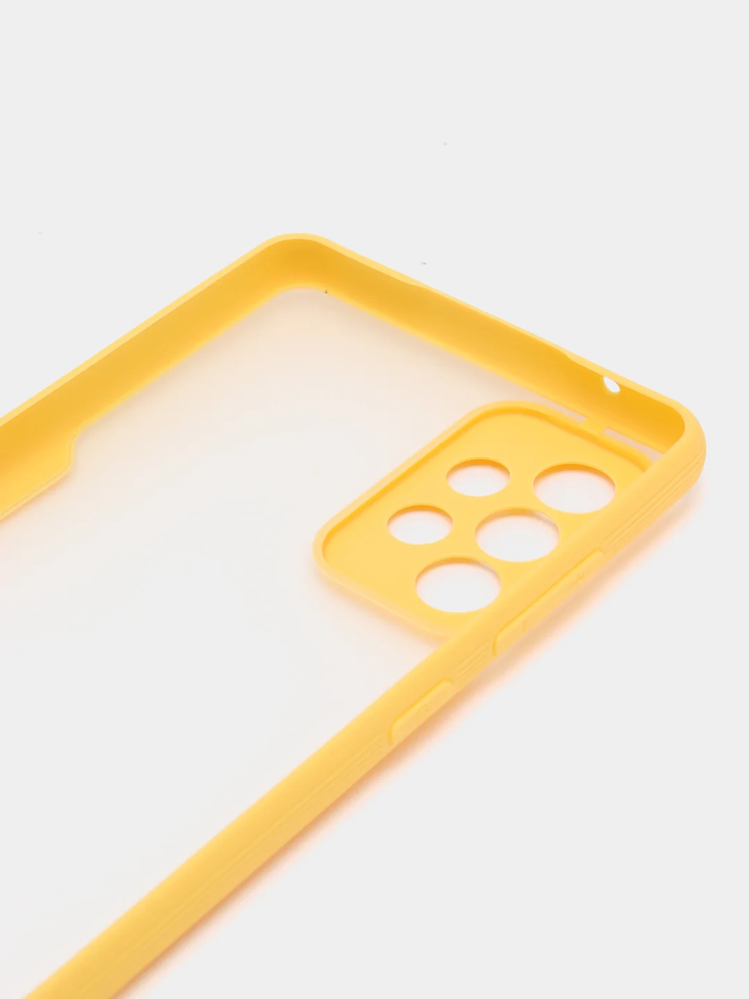 Желтый чехол Bubble Slim Case для Samsung a01core/A02/A10/A11/A21S/A22/A32/A50/A51/A52/A71/A72