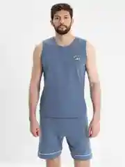 Синий пижама мужская