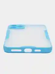 Голубой чехол Bubble Slim Case для iPhone 14/13/13PRO/13/MINI/12/12MINI/11/7/7PLUS/X/XS