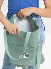 Лайм шоппер для девочки, сумка для сменки