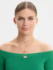Цепочка тройная с кулонами