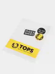 Белый пакет, мешок для обуви TOPS