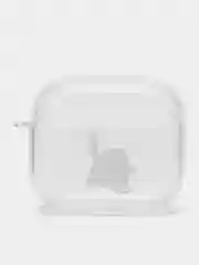 Белый чехол для наушников AirPods 3, силиконовый, прозрачный