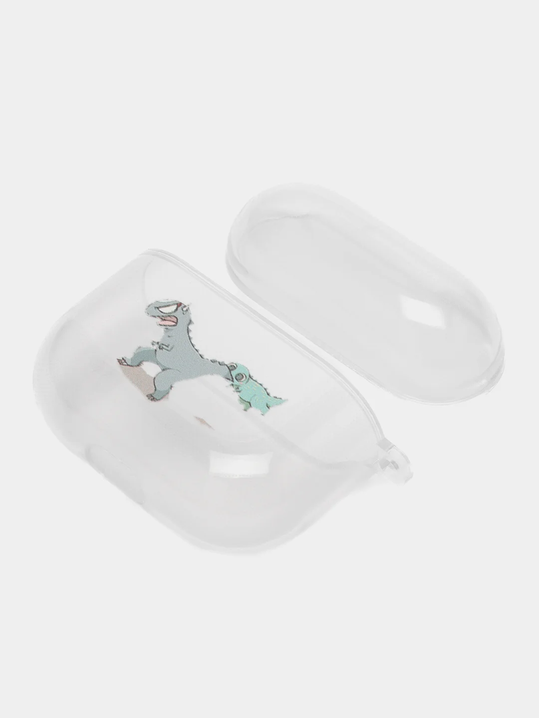 Зеленый чехол для наушников AirPods 3, силиконовый, прозрачный