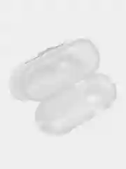 Зеленый чехол для наушников AirPods 3, силиконовый, прозрачный