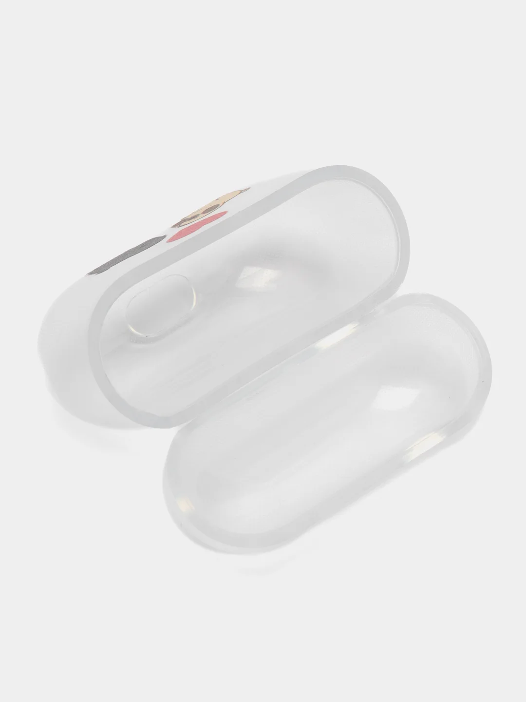 Золотистый хаки чехол для наушников AirPods 3, силиконовый, прозрачный