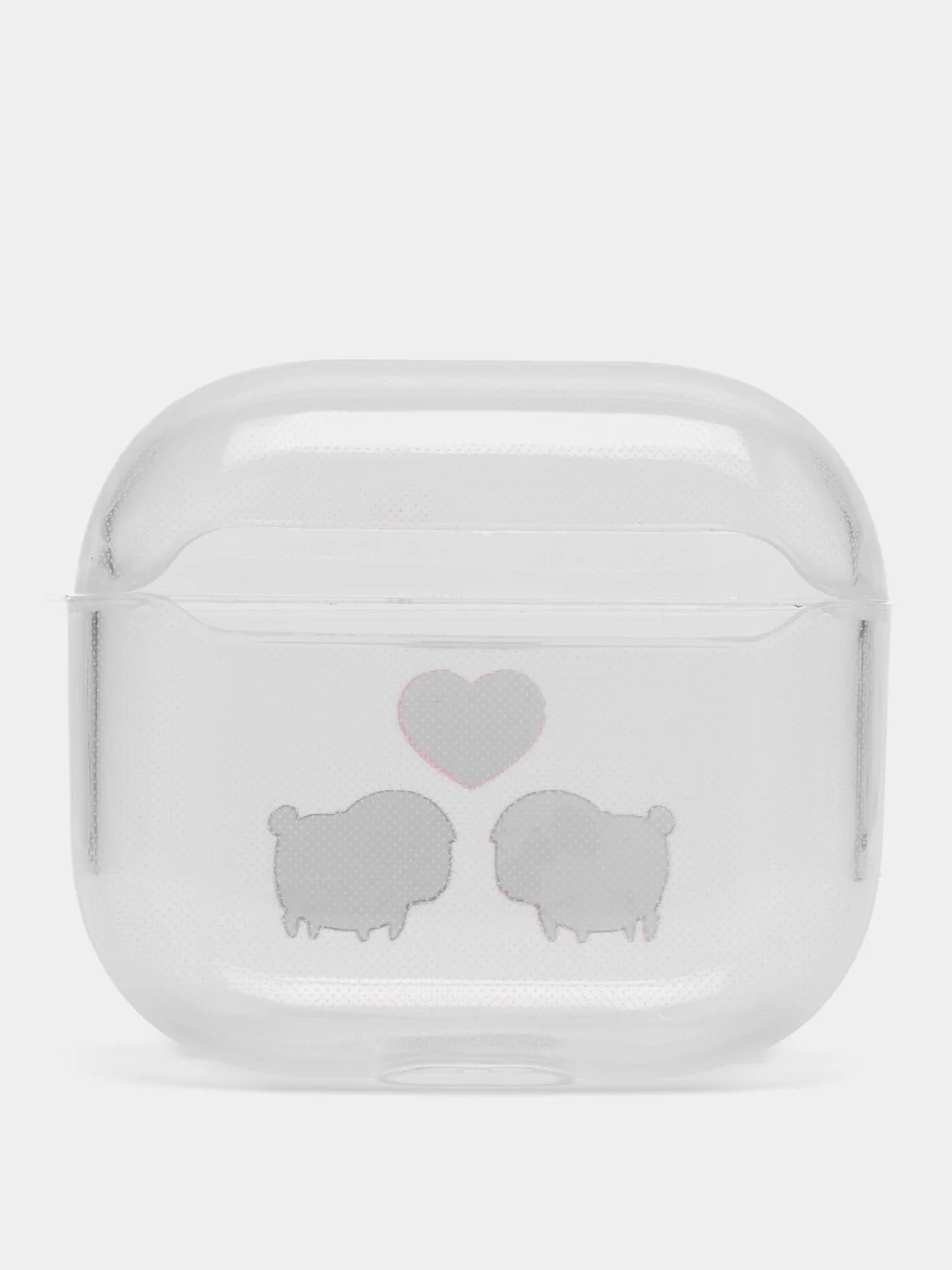 Золотистый хаки чехол для наушников AirPods 3, силиконовый, прозрачный