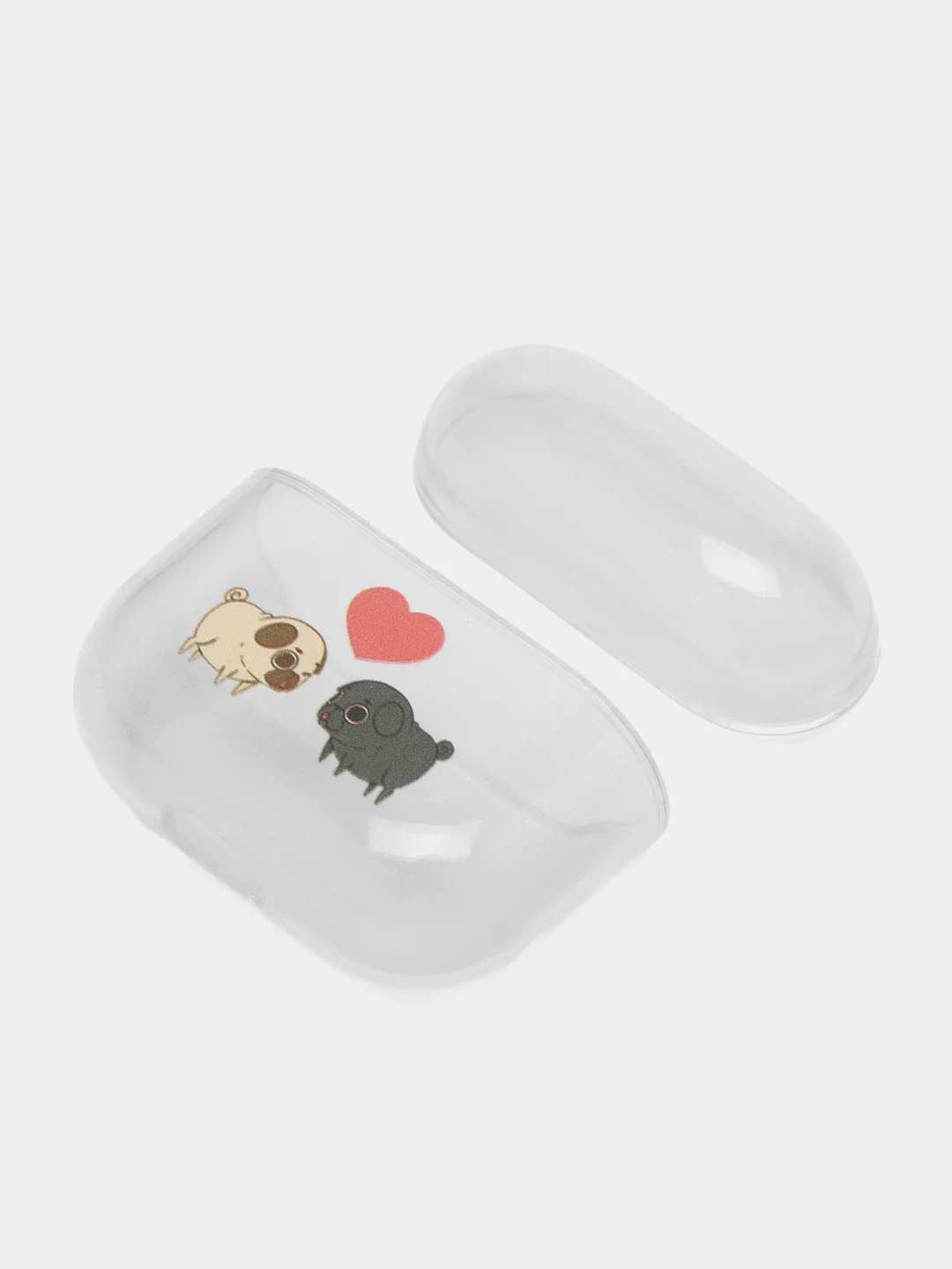 Золотистый хаки чехол для наушников AirPods 3, силиконовый, прозрачный