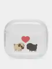 Золотистый хаки чехол для наушников AirPods 3, силиконовый, прозрачный