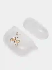 Бронзовый чехол для наушников AirPods 3, силиконовый, прозрачный