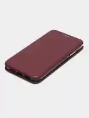 Багровый чехол-книжка для Apple iPhone X/XS, XR, 11 айфон
