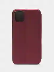 Багровый чехол-книжка для Apple iPhone X/XS, XR, 11 айфон