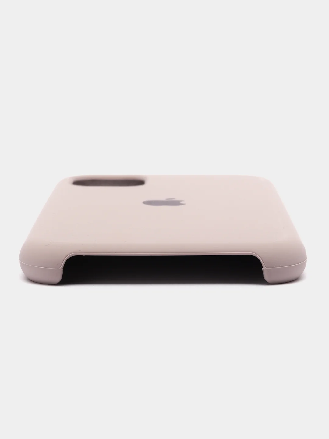 Серебряный чехол Silicone Case для iPhone 11
