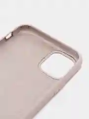Серебряный чехол Silicone Case для iPhone 11