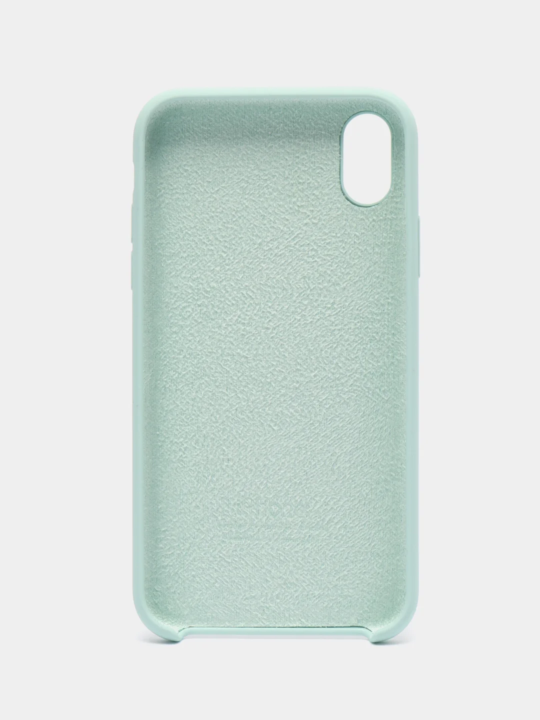 Белый чехол Silicone Case для iPhone XR