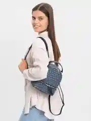 Черный рюкзак женский стильный МК