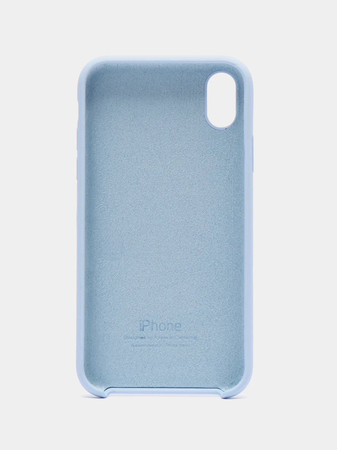 Коралловый чехол Silicone Case для iPhone XR