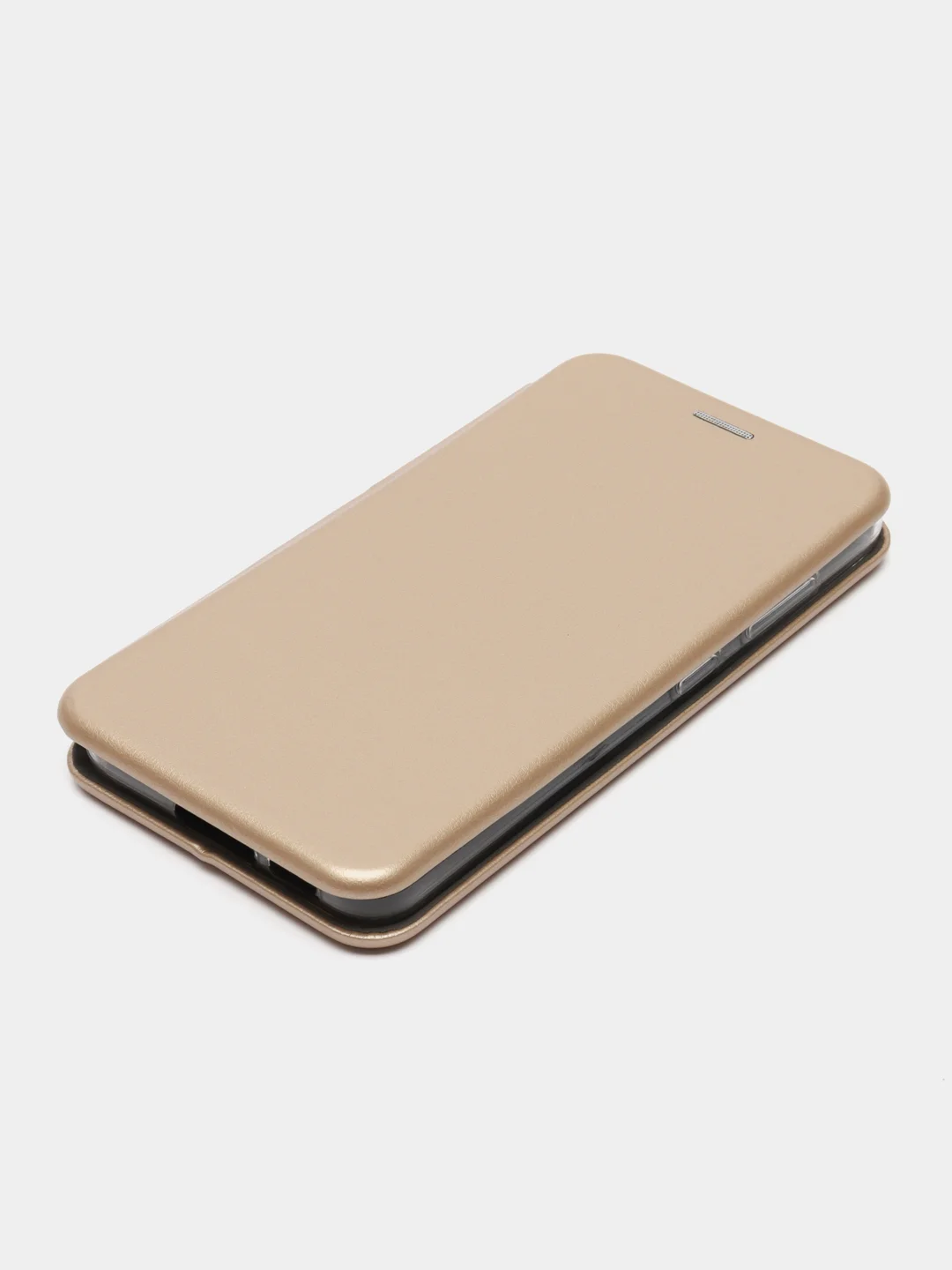 Золотой чехол-книжка для Samsung Galaxy S23 (Самсунг Галакси С23)