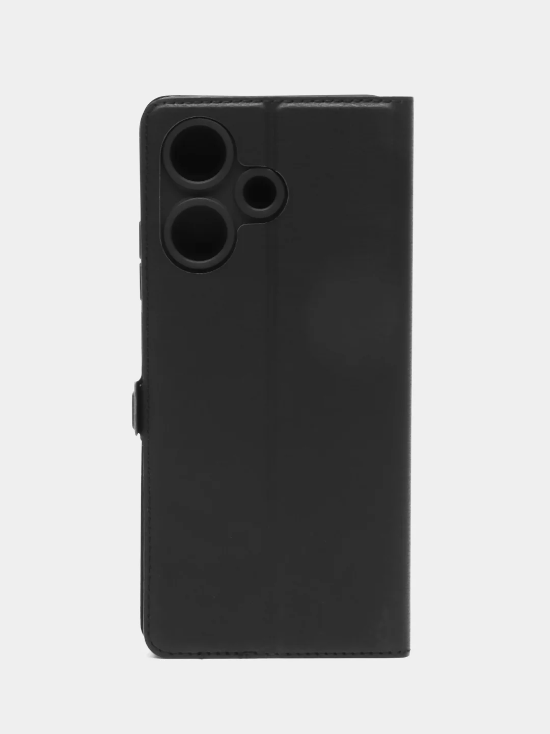 Черный чехол-книжка Borasco для Infinix Hot 30i, Infinix Hot 30