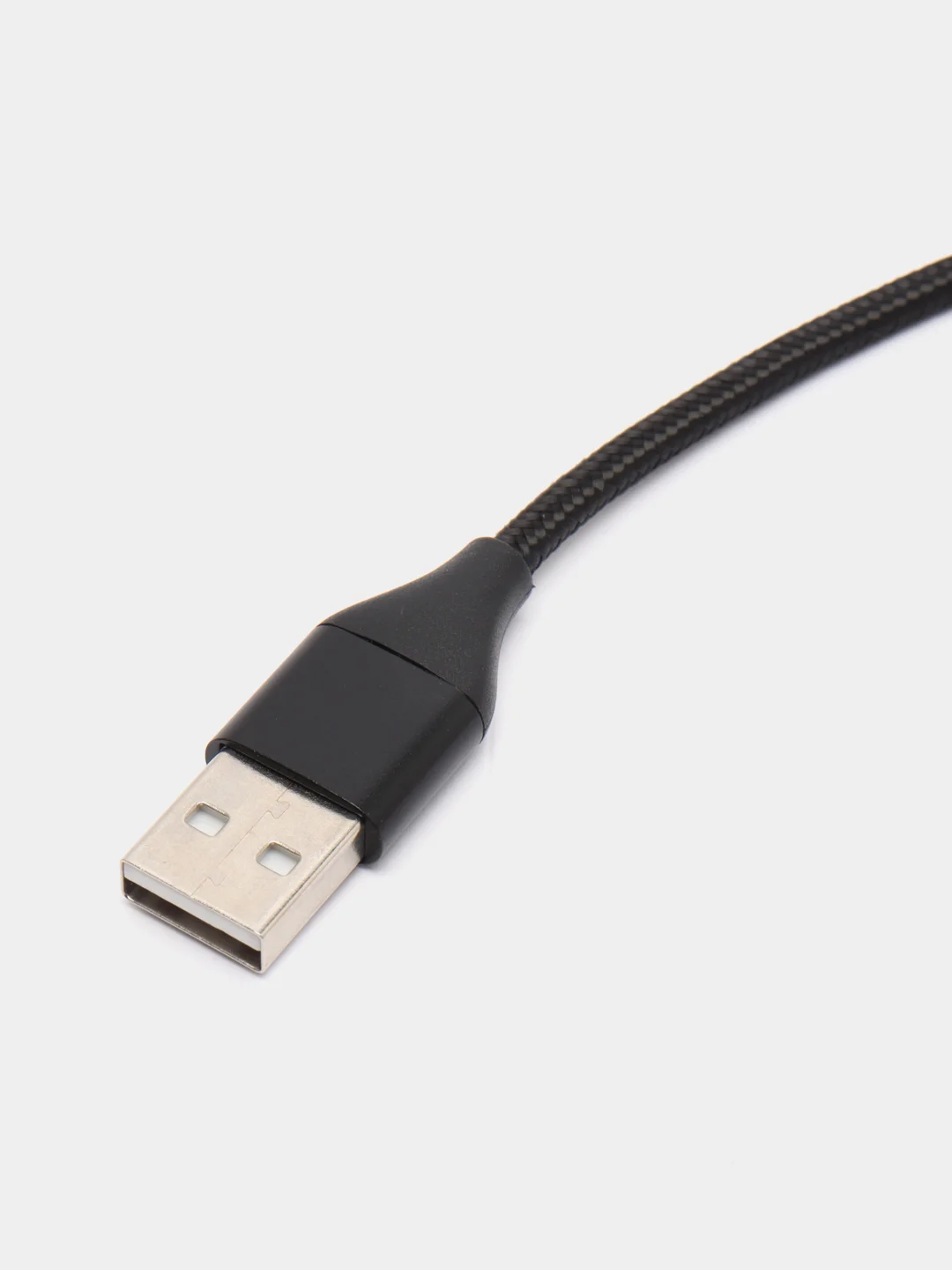 Хром магнитный кабель с быстрой зарядкой 3А и разъемы micro-USB / Type-C / iPhone Lightning