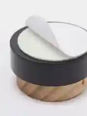 Черный крючок настенный