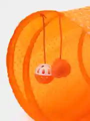 Манго тоннель шуршащий для кошек, складной игровой комплекс с подвесной игрушкой