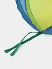 Желтый тоннель шуршащий для кошек, складной игровой комплекс с подвесной игрушкой