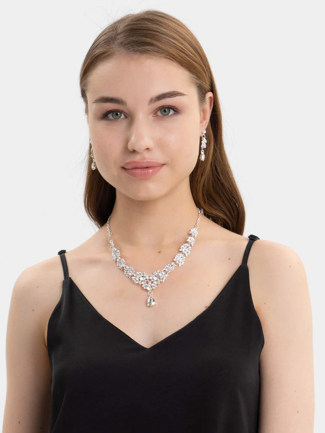Серебряный комплект украшений