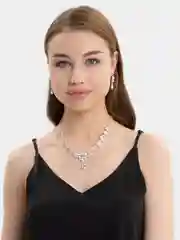 Серебряный комплект украшений
