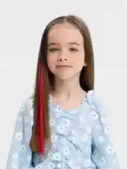 Черный пряди на заколках / Цветные пряди / Накладные волосы омбре на заказолке