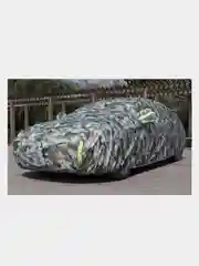 Песочный хаки тент-чехол на автомобиль Nissan Qashqai