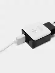 Сетевое зарядное устройство, 10Вт, USB + кабель USB - Lightning, 1 м, белый