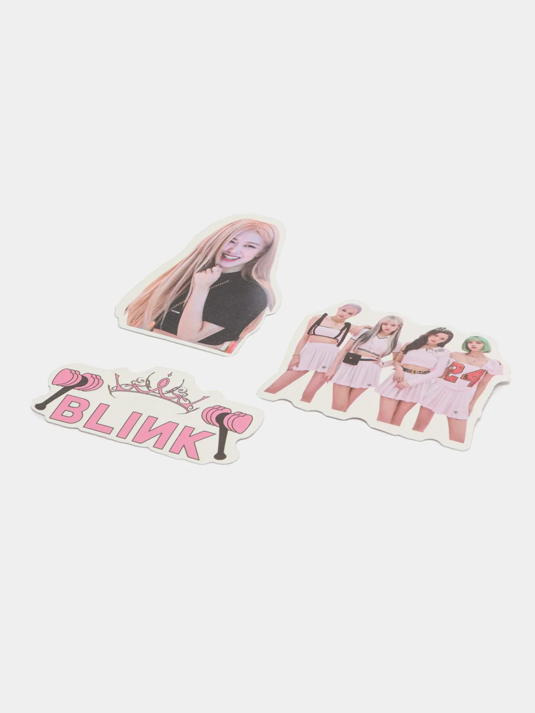 Багровый стикеры К-POP Blackpink (Блэкпинк), Набор Наклейки