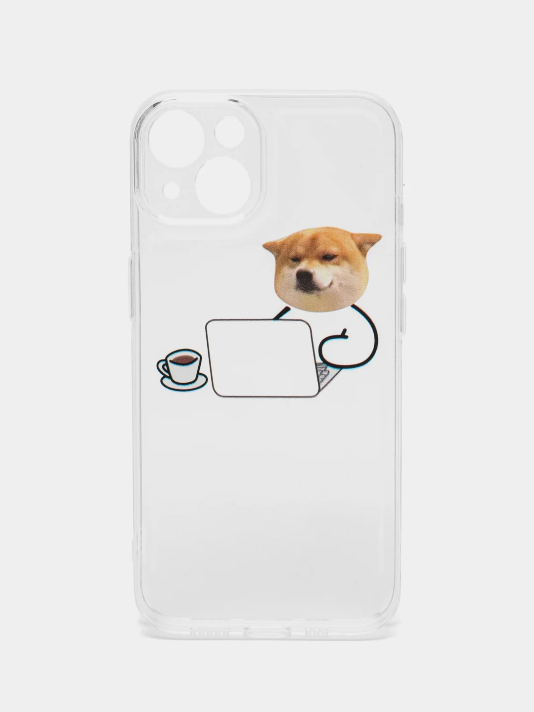 Молочный чехол на iPhone 11 15 12 13 14 / Pro Max / Plus айфон про макс прозрачный силиконовый