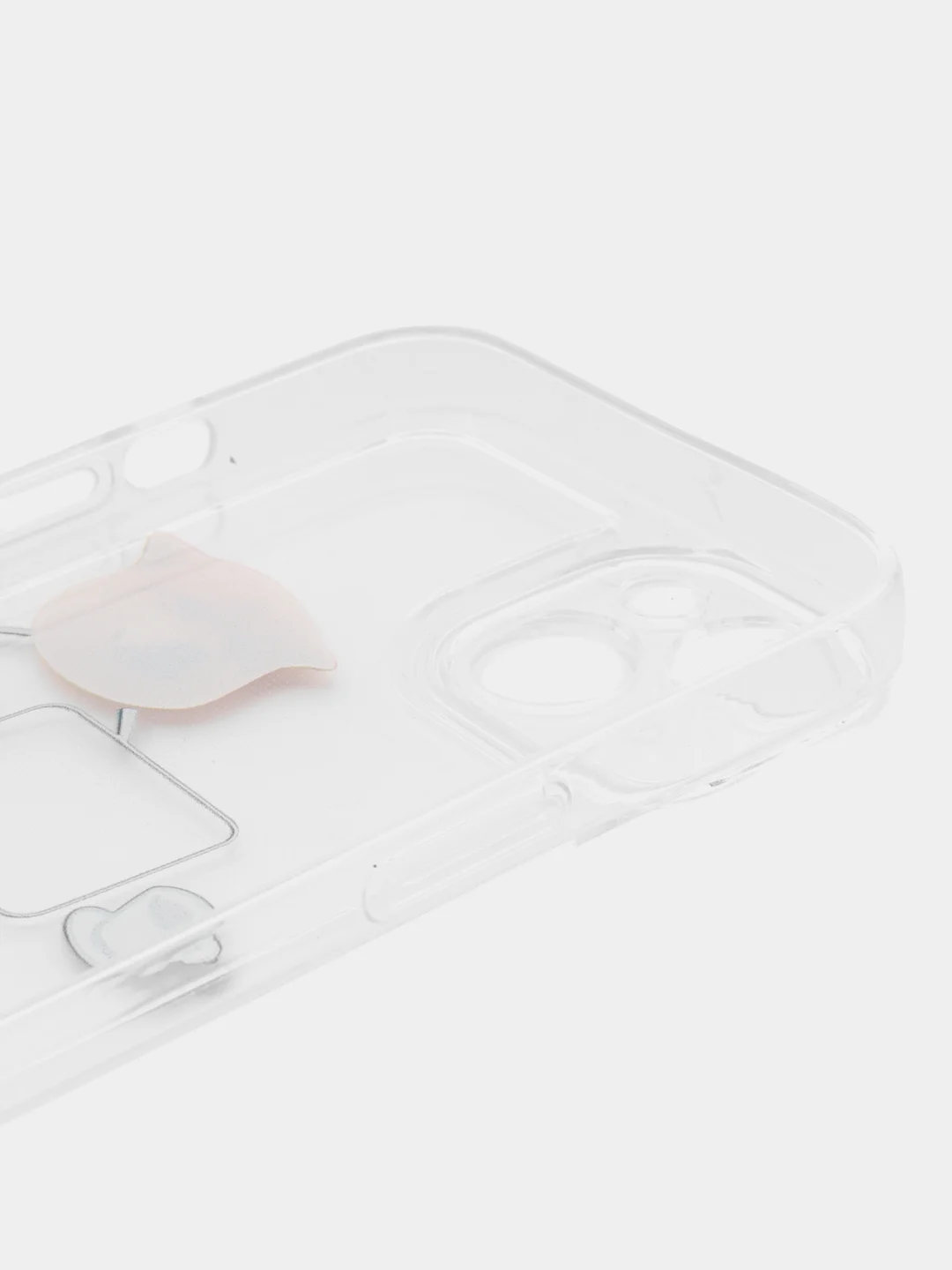 Молочный чехол на iPhone 11 15 12 13 14 / Pro Max / Plus айфон про макс прозрачный силиконовый
