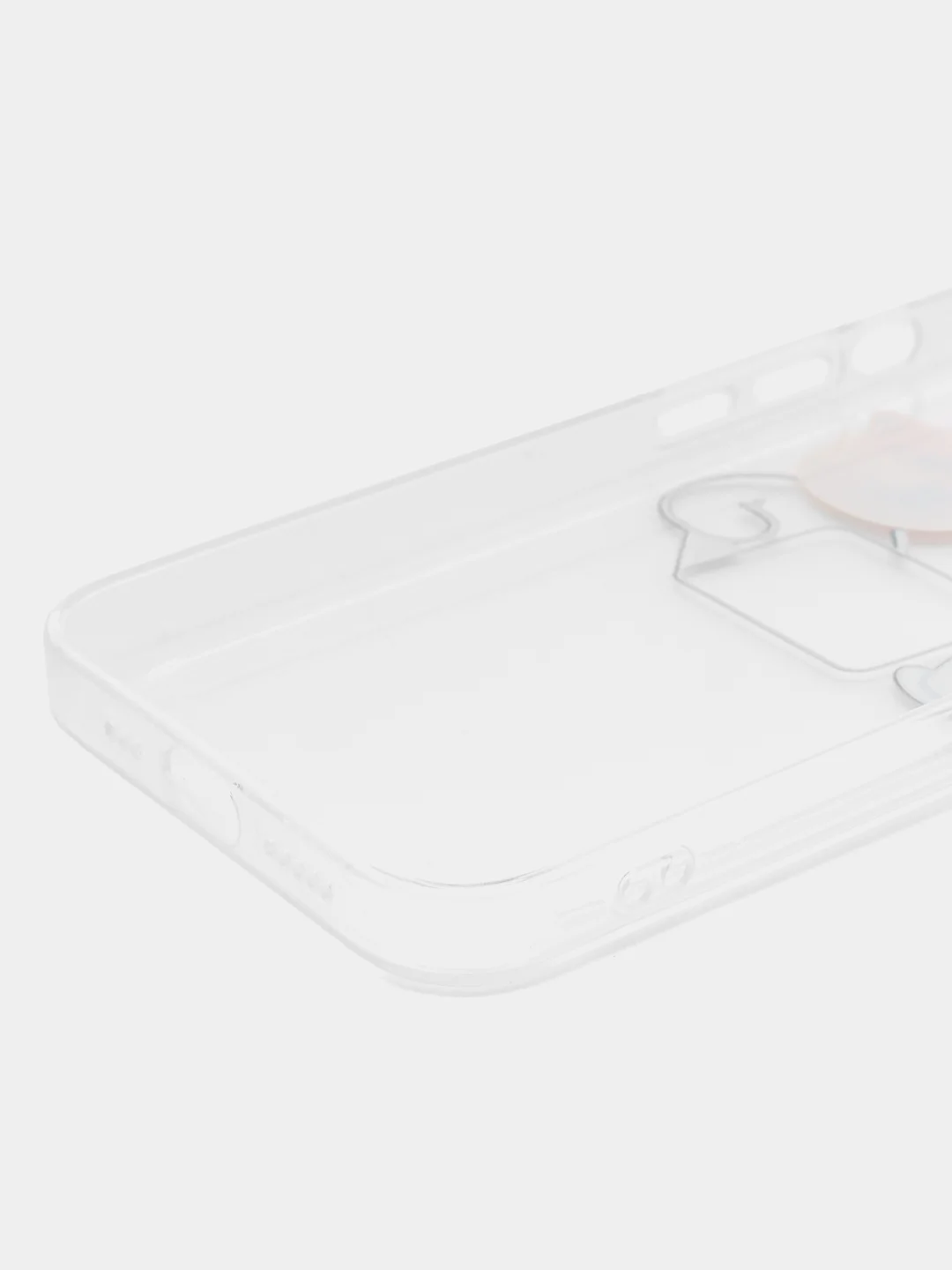 Молочный чехол на iPhone 11 15 12 13 14 / Pro Max / Plus айфон про макс прозрачный силиконовый