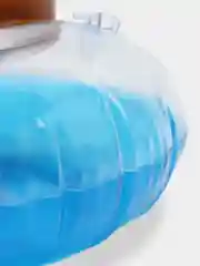 Синий надувной подстаканник