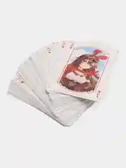 Лавандовый аниме карты игральные коллекционные
